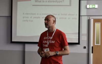 Show Racism the Red Card Visits All Three School Sites